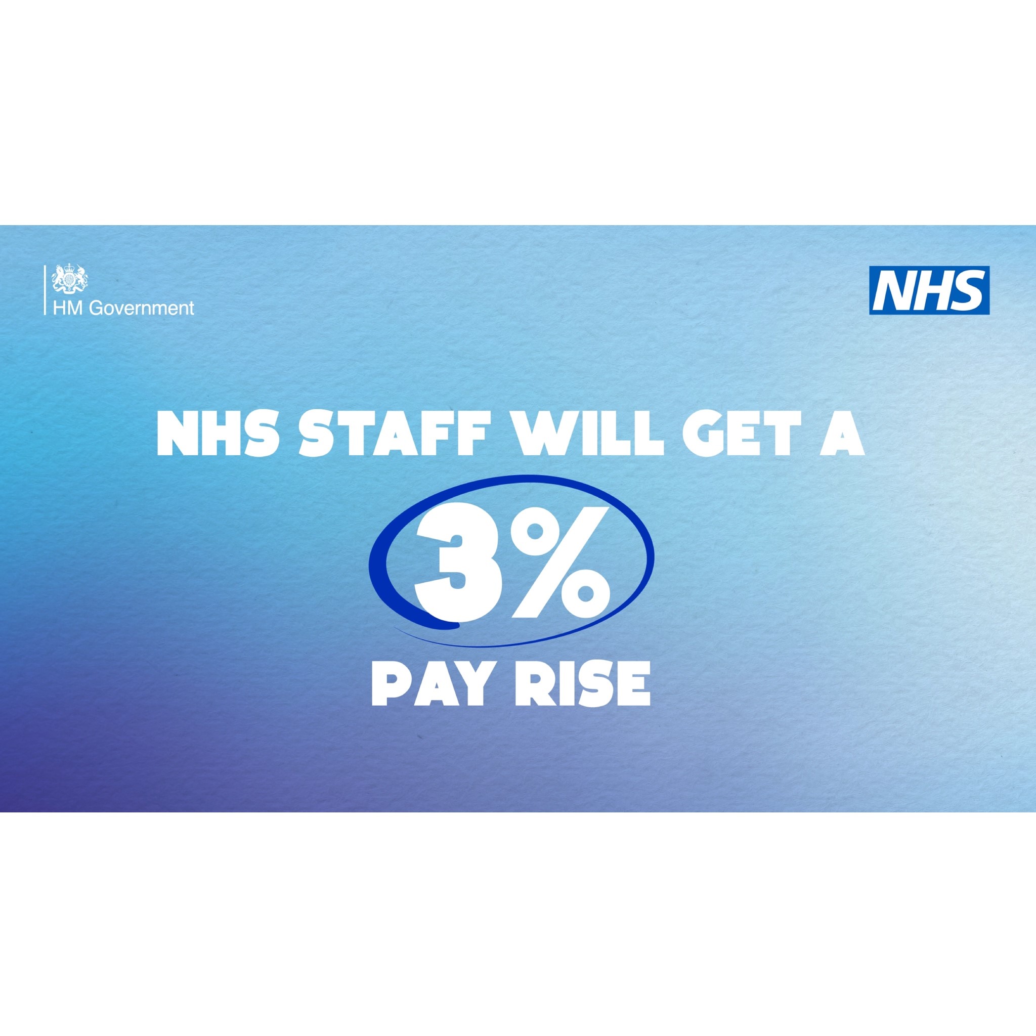 NHS Staff to Receive 3 Pay Rise Rebecca Harris